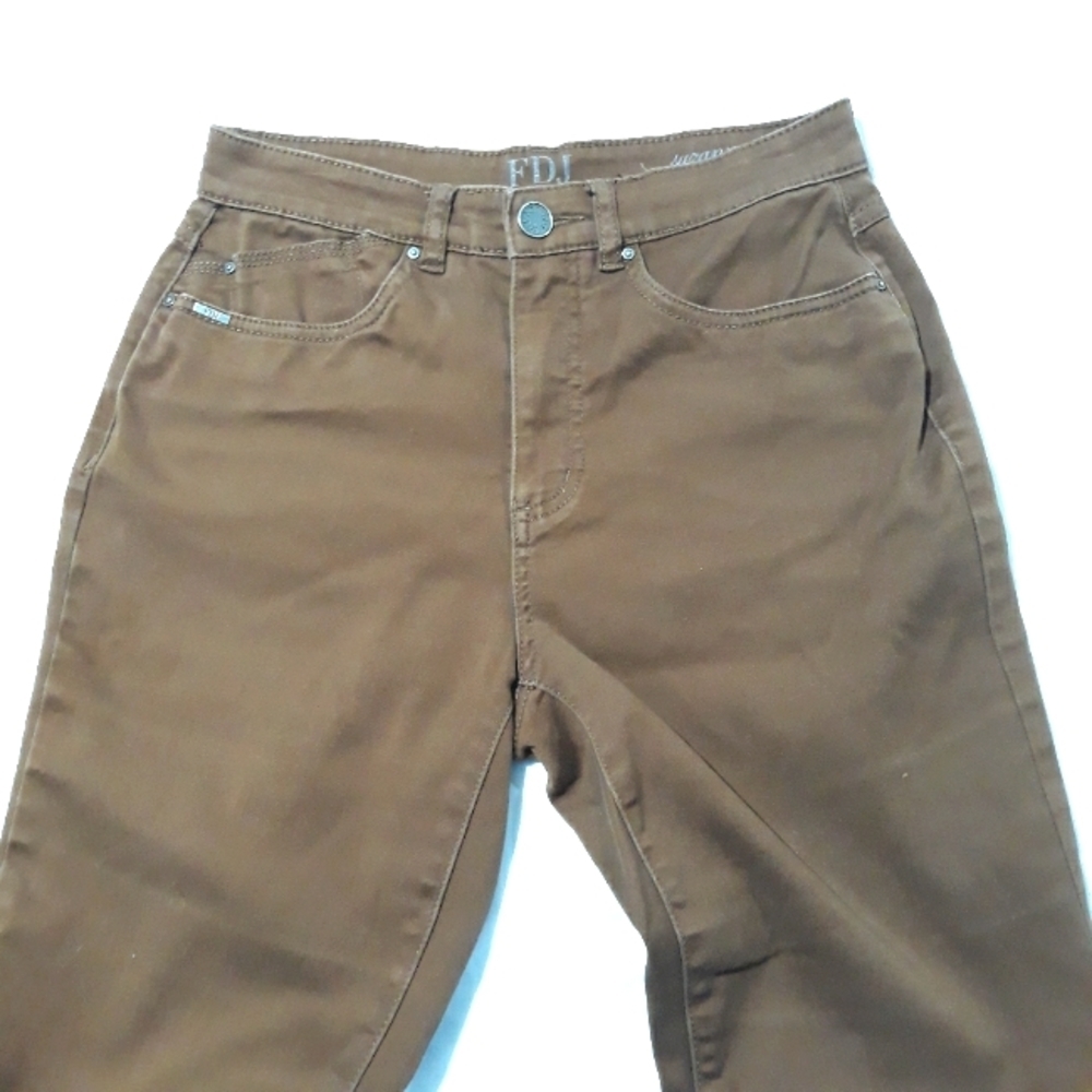 FDJ Suzanne French Dressing Jeans brown  pants size 4